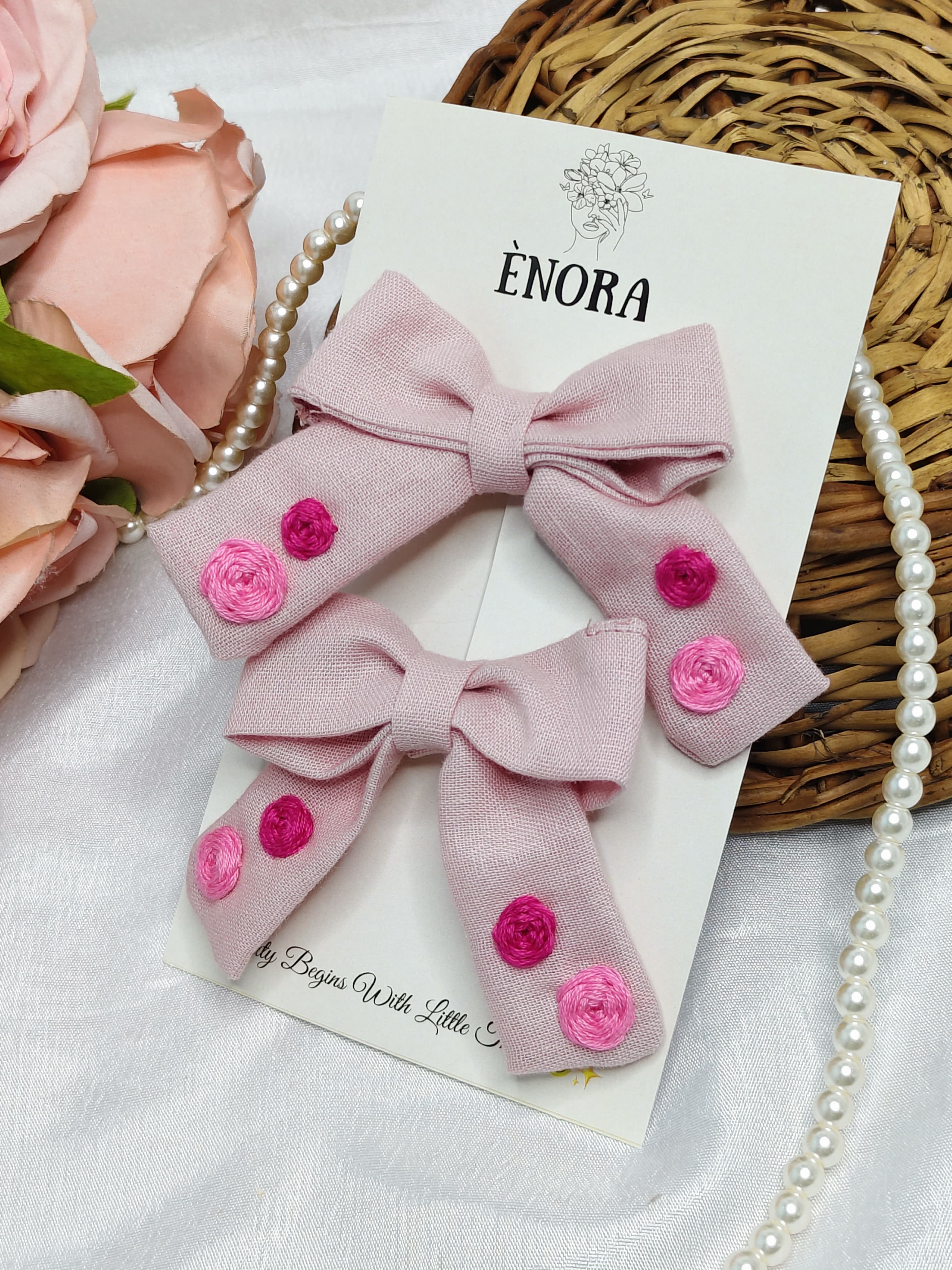 Pink Bloom Mini Bow