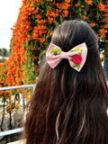 Rosé Bloom Bow 🎀🌹