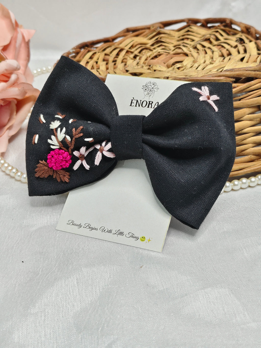 Midnight bloom bow