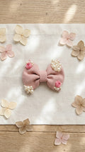 Mini pink bow